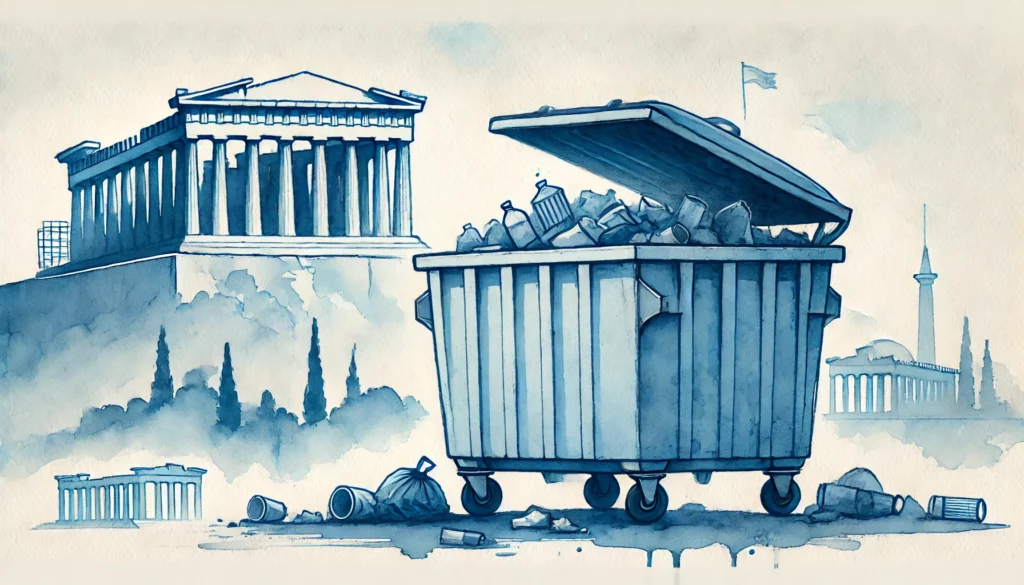 waste transport in Greece